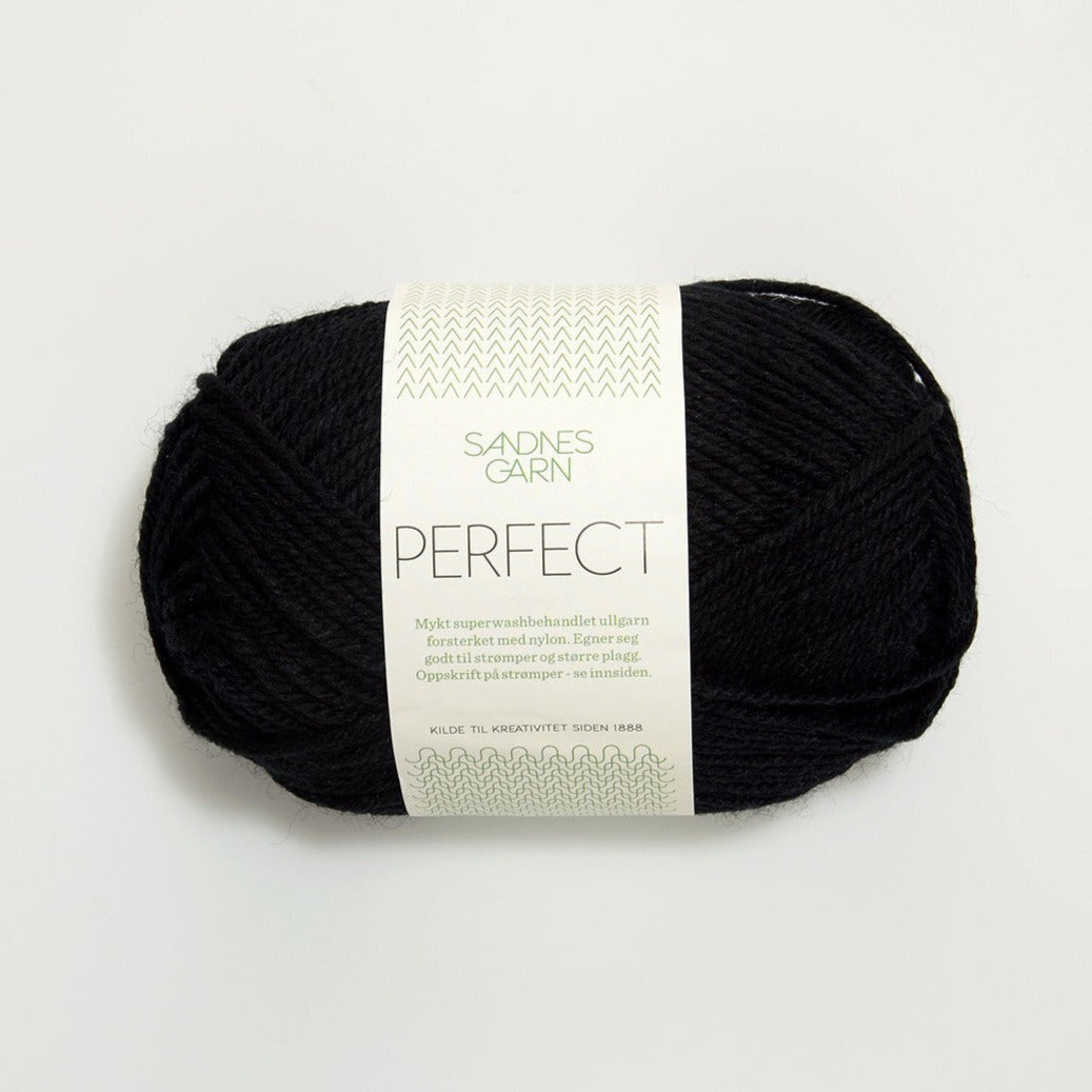 PERFECT 1099-Noir - Sandnes Garn