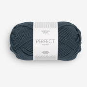 6580 - Gris/Bleu nuit PERFECT - Sandnes Garn