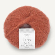 3535 - Brun cuivré Tynn Silk Mohair - Sandnes Garn