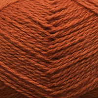 ØKOLOGISK HVERDAGSULD 42-BRÆNDT ORANGE - Camarose