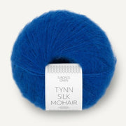 6046 - Jolly Blue Tynn Silk Mohair - Sandnes Garn