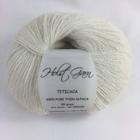 Titicaca Alpaga - Holstgarn Ecru - HOLSTGARN