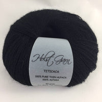 Titicaca Alpaga - Holstgarn Black - HOLSTGARN
