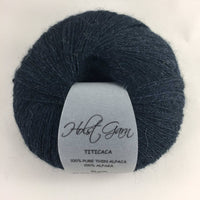 Titicaca Alpaga - Holstgarn Carbon Blue - HOLSTGARN