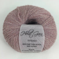 Titicaca Alpaga - Holstgarn Heather Rose - HOLSTGARN