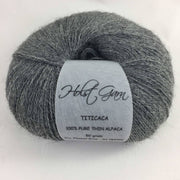 Flannel Grey Titicaca Alpaga - Holstgarn - Holstgarn