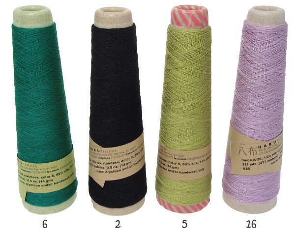 A-20 1/20 SILK STAINLESS 11-Fuschia - Habu