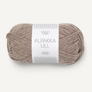 2650 - Beige Alpakka Ull - Sandnes Garn