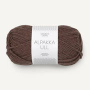 3571 - Brun Alpakka Ull - Sandnes Garn