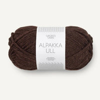 ALPAKKA ULL 3581-Kaffe - Sandnes Garn