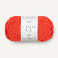 ALPAKKA ULL 3819-Spicy Orange - Sandnes Garn