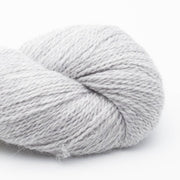130 - silver - melange Baby Alpaga 10/2 – 25GR - BC Garn