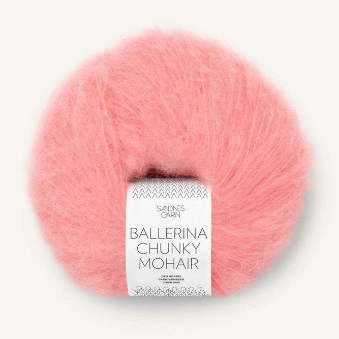 BALLERINA CHUNKY MOHAIR 4213-Blossom - Sandnes Garn
