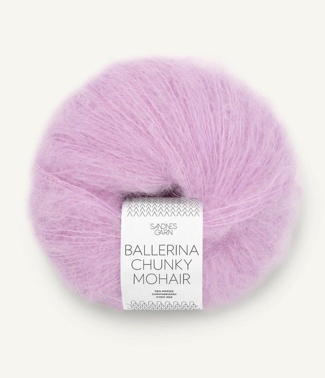 BALLERINA CHUNKY MOHAIR 5023-Lilac - Sandnes Garn