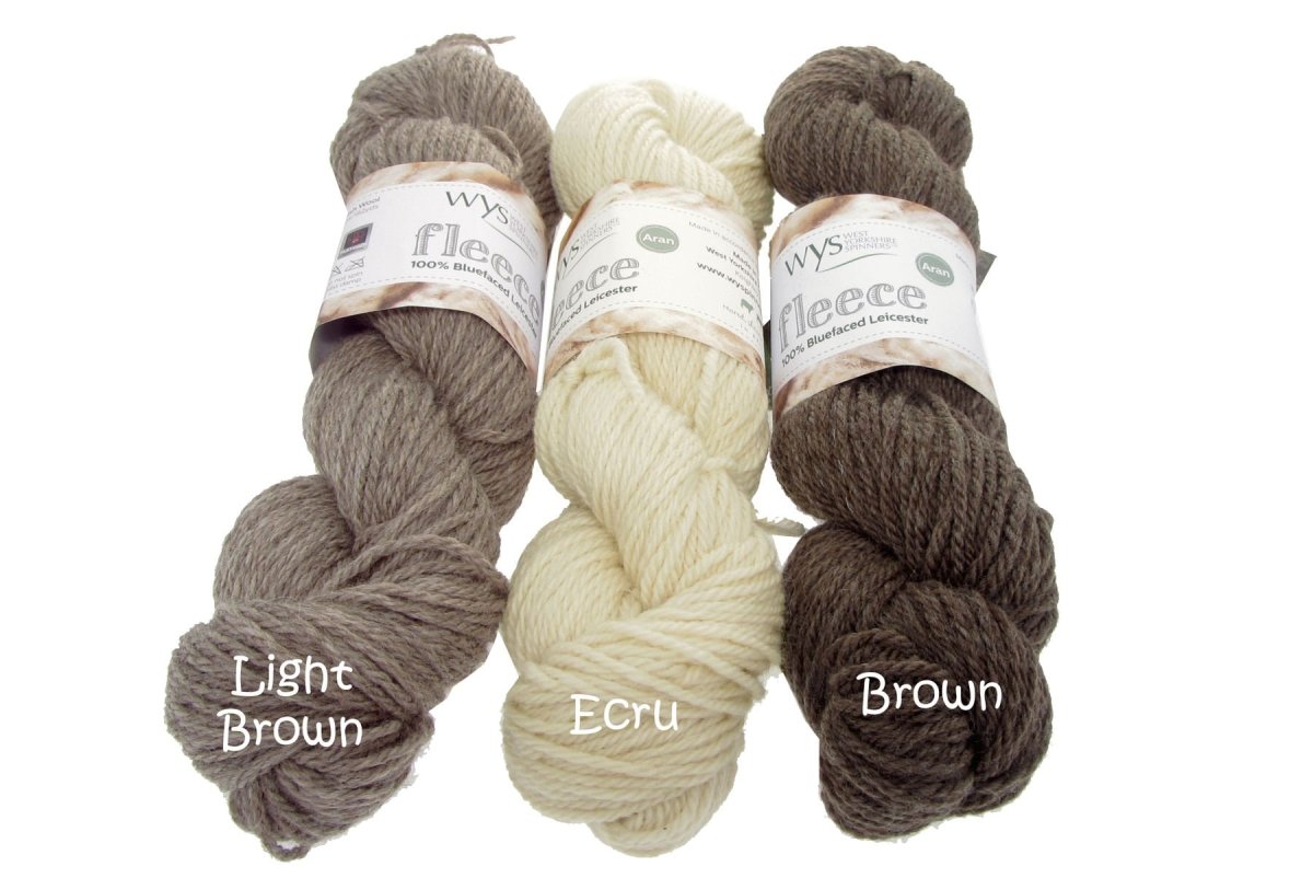 BFL Aran Brown - West Yorkshire Spinners