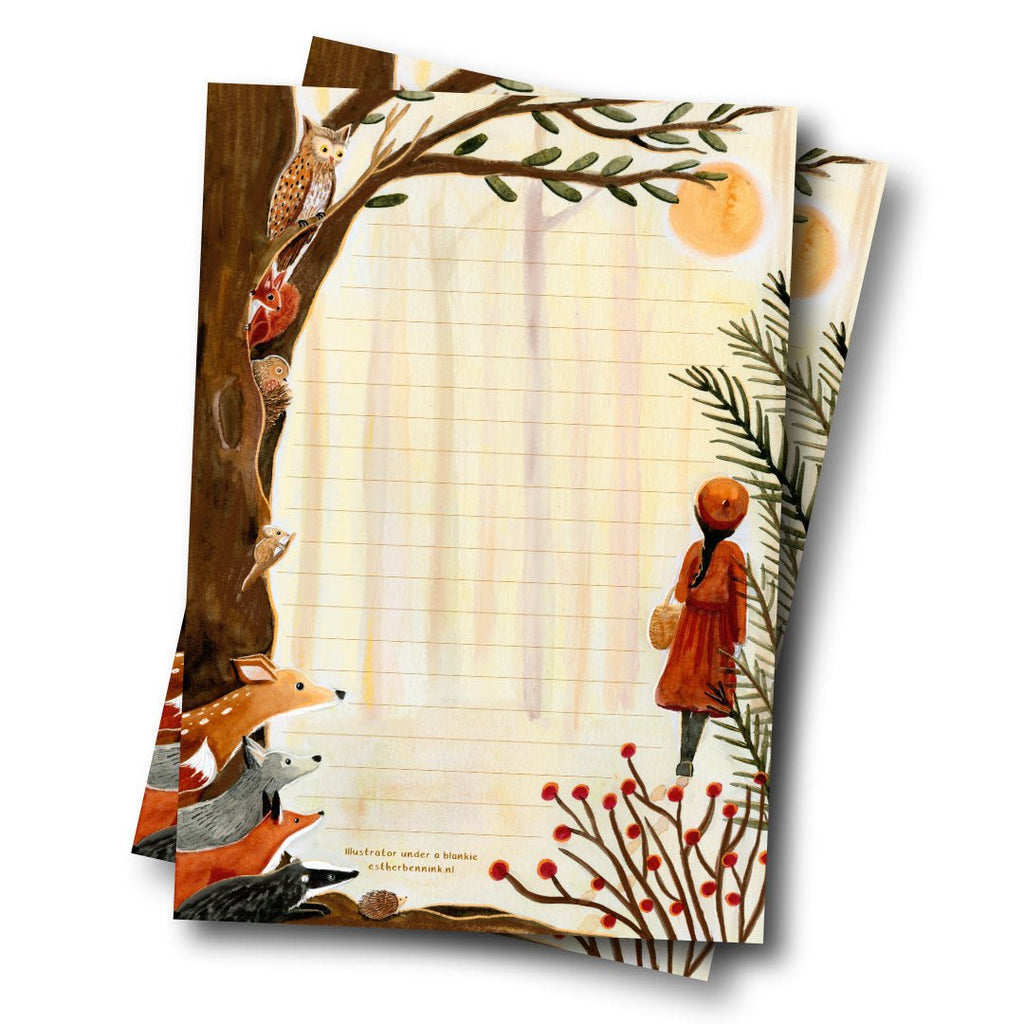 Bloc notes Esther Bennink Never alone - Esther Bennink
