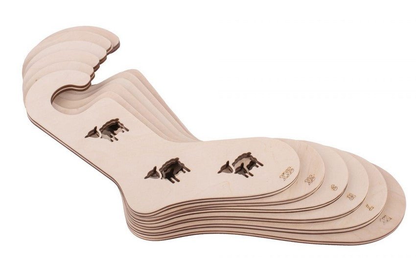 BLOQCHAUSSETTESMOUTONBOIS - BLOQUEURS DE CHAUSSETTES MOUTON EN BOIS - Laine et Tricot