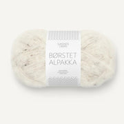 2523 - Natur Tweed Børstet Alpakka - Sandnes Garn