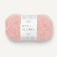 Børstet Alpakka 4602-Pudder Rosa - Sandnes Garn