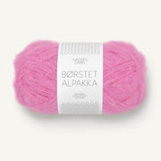 4626 - Shocking Pink Børstet Alpakka - Sandnes Garn
