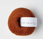 Merino Burnt Orange - Knitting for Olive