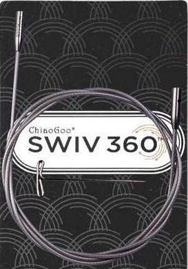 SWIV360-L - CABLE LARGE SWIV360 SILVER CHIAOGOO - Chiaogoo