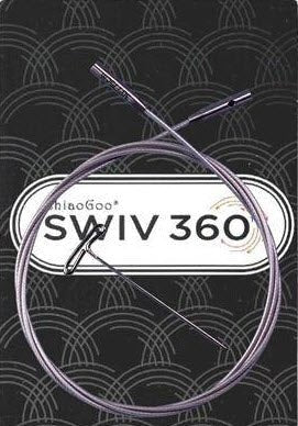 SWIV360-S - CABLE SMALL SWIV360 SILVER CHIAOGOO - Chiaogoo