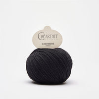 CASHMERE CLASSIC 516-Nero - Cardiff Cashmere