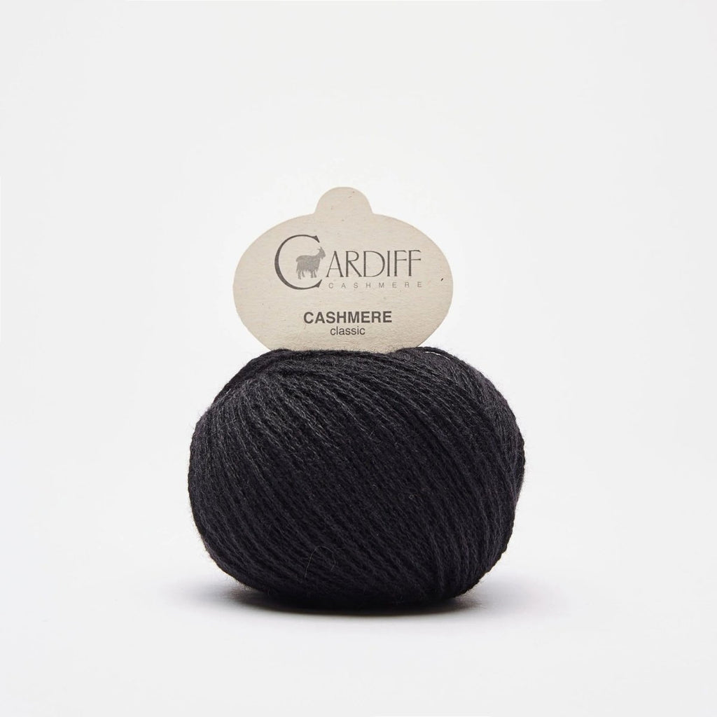 CASHMERE-516-Nero - CASHMERE CLASSIC - Cardiff Cashmere