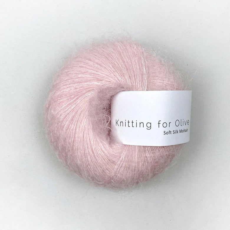 Soft Silk Mohair Cherry Blossom - Knitting for Olive