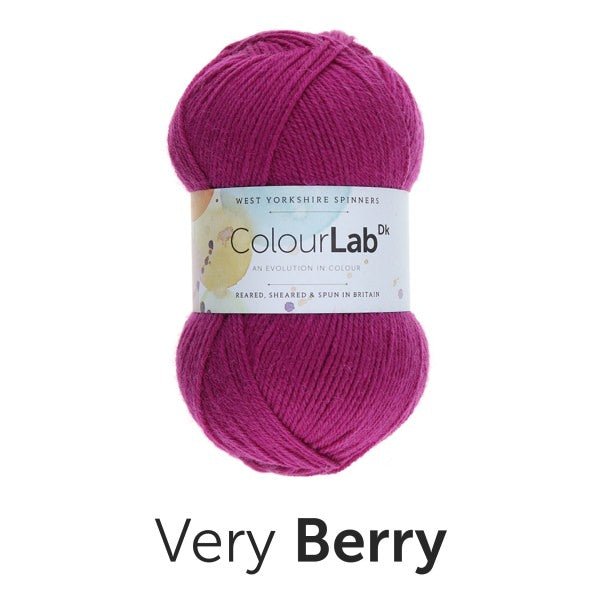 ColourLab DK 647-Very Berry - West Yorkshire Spinners
