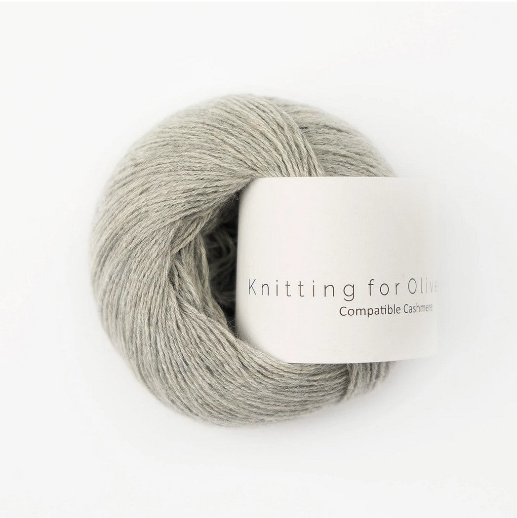 Compatible Cashmere Gray Lamb - Knitting for Olive