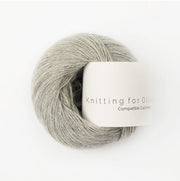 Gray Lamb Compatible Cashmere - Knitting for Olive