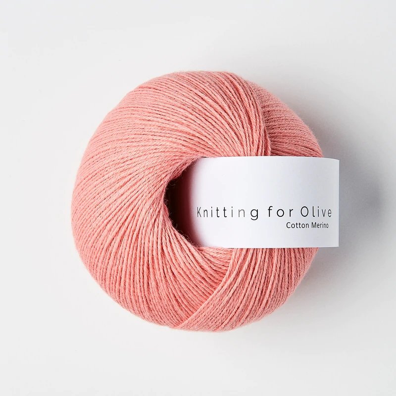 CottonMerino-Coral - Cotton Merino - KNITTING FOR OLIVE - Knitting for Olive