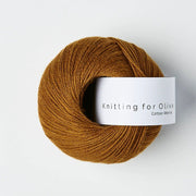 Orcher Brown Cotton Merino - Knitting for Olive