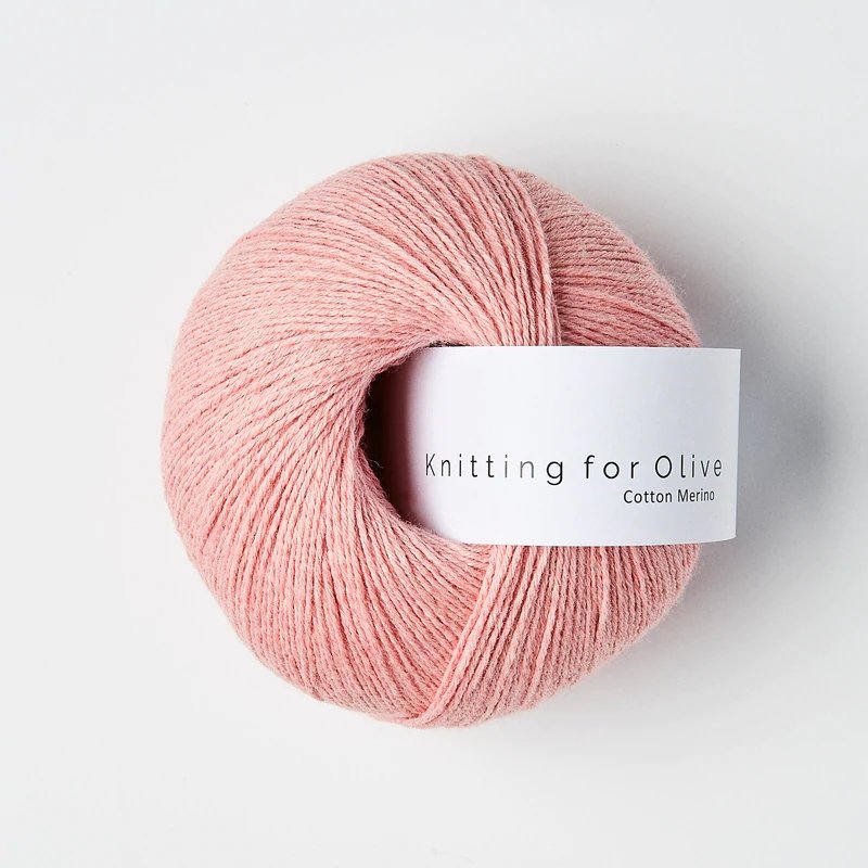 Cotton Merino Strawberry Ice Cream - Knitting for Olive