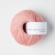 Strawberry Ice Cream Cotton Merino - Knitting for Olive