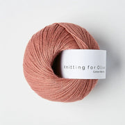 Terracotta Rose Cotton Merino - Knitting for Olive