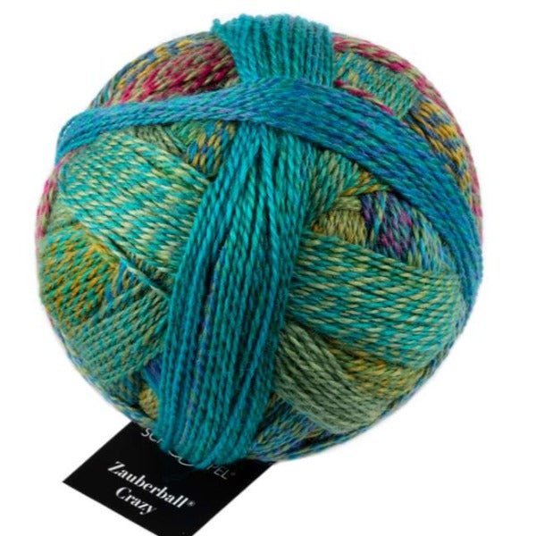 SCHOPPEL-CRAZYZAUBERBALL-2404-Deep Water - CRAZY ZAUBERBALL - Schoppel Wolle