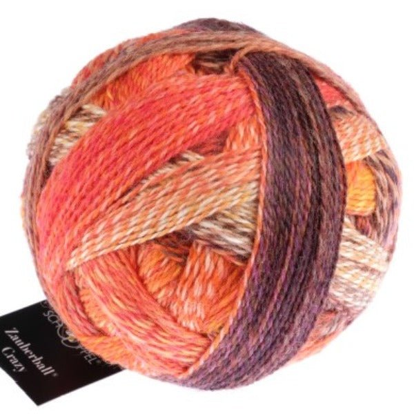 SCHOPPEL-CRAZYZAUBERBALL-2472-Orangery - CRAZY ZAUBERBALL - Schoppel Wolle