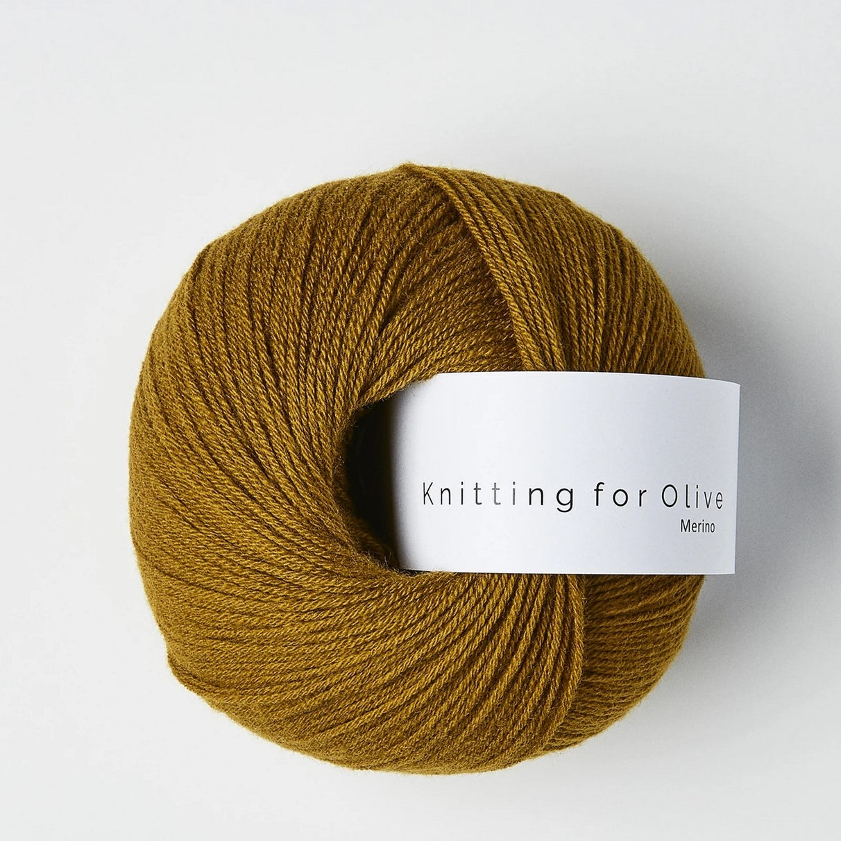 Merino Dark Ocher - Knitting for Olive