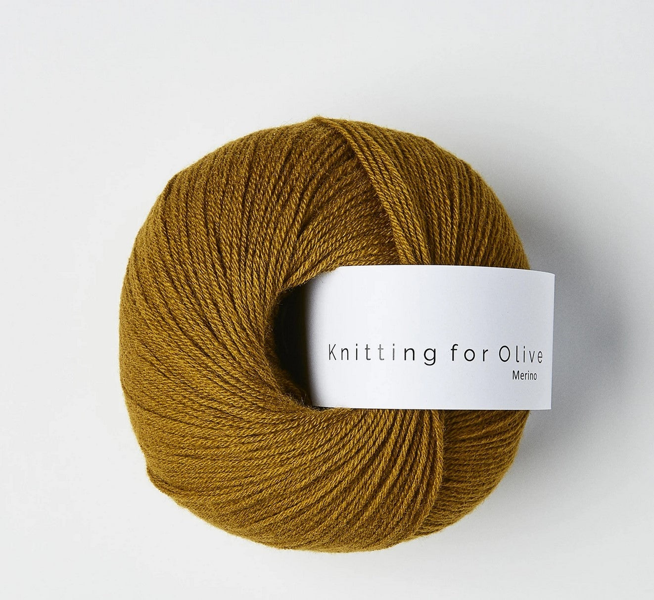Merino Dark Ocher - Knitting for Olive