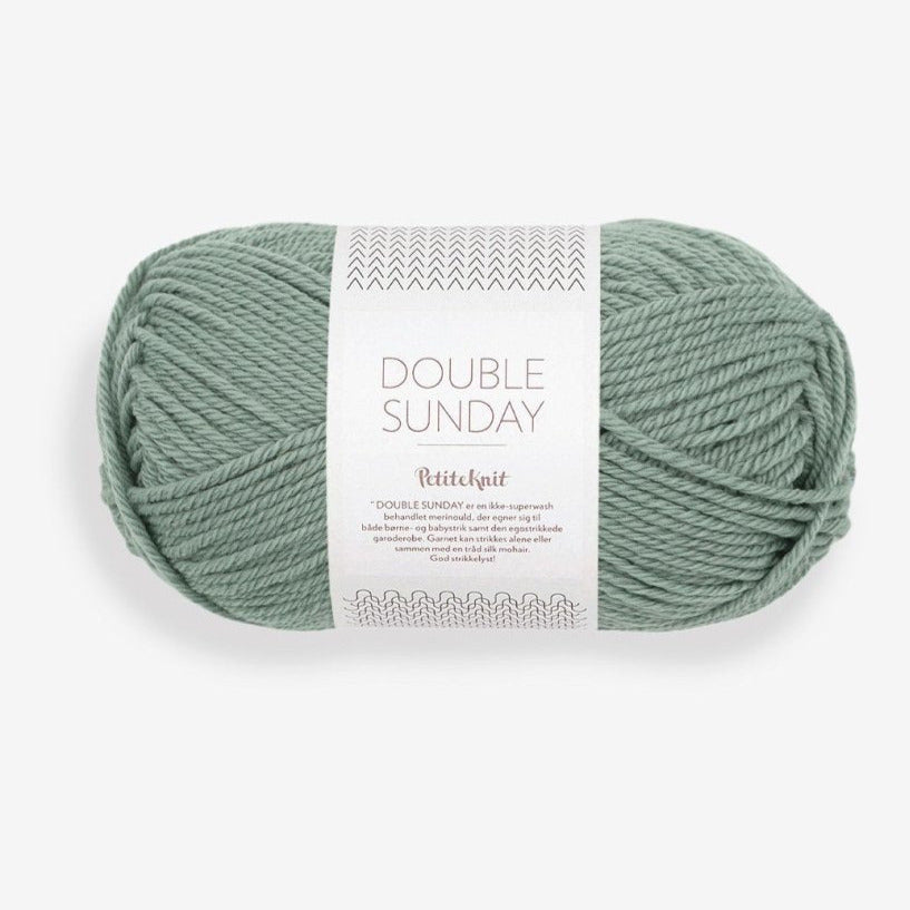 DOUBLE SUNDAY 8051-Eucalyptus - Sandnes Garn