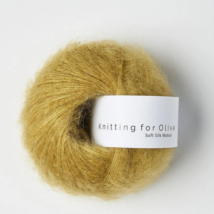 Soft Silk Mohair Dusty Honey - Knitting for Olive