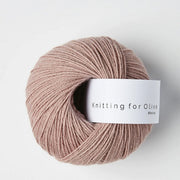 Dusty Rose Merino - Knitting for Olive