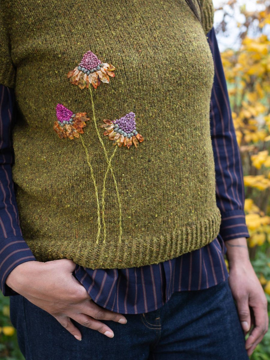 Embroidery on Knits Neuf intact - Laine Magazine