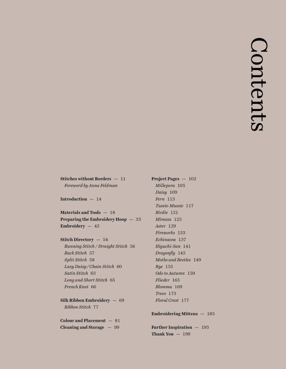 Embroidery on Knits Neuf intact - Laine Magazine