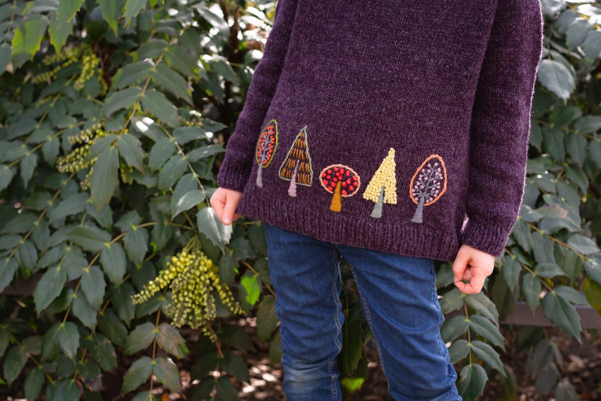 Embroidery on Knits Neuf intact - Laine Magazine