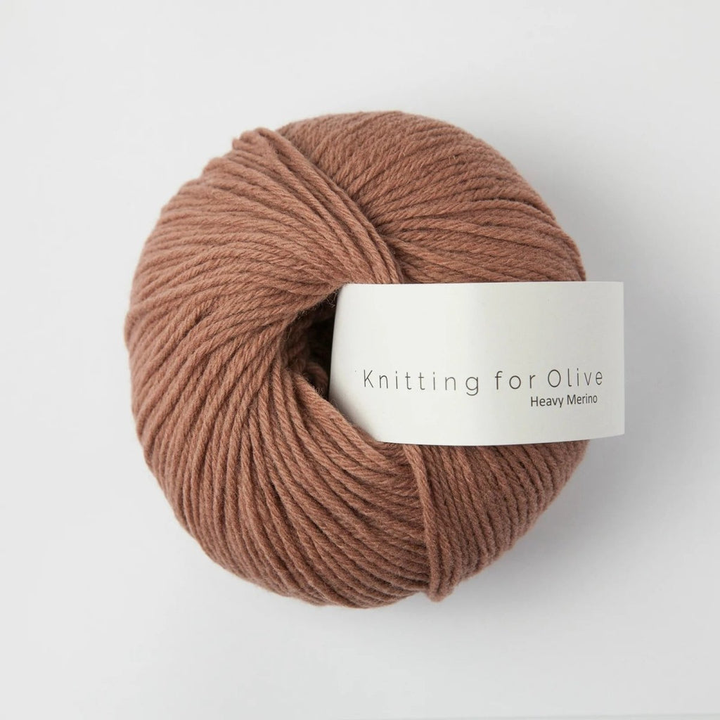 HEAVYMERINO-KFO-Brown Nougat - HEAVY MERINO - Knitting for Olive - Knitting for Olive