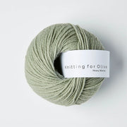 Dusty Artichoke Heavy Merino - Knitting for Olive